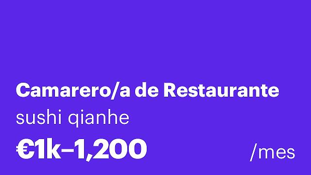 Camarero/a de Restaurante