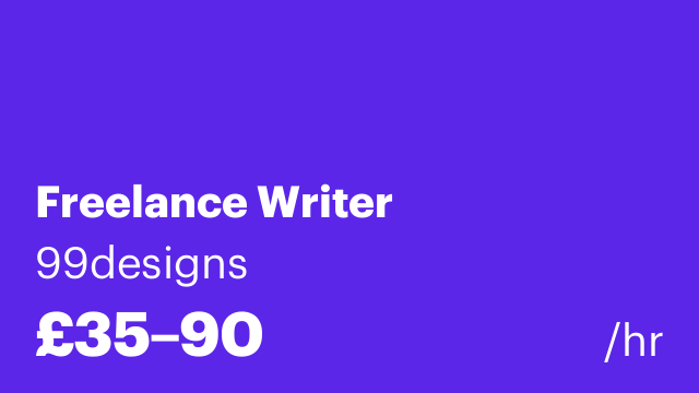Freelance Writer