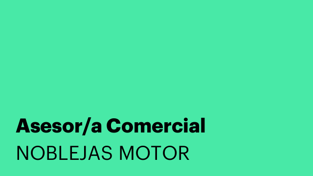 Asesor/a Comercial