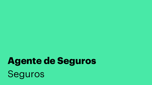 Agente de Seguros