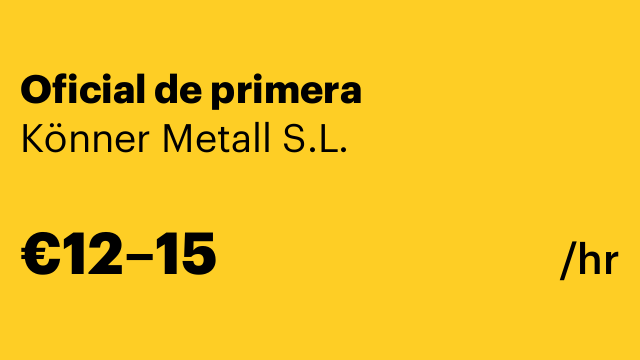 Oficial de primera