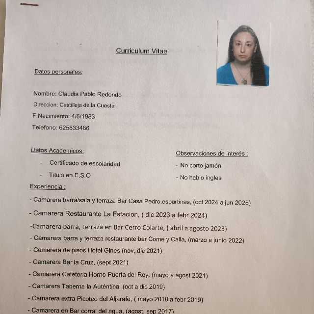 Candidate avatar