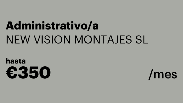 Administrativo/a
