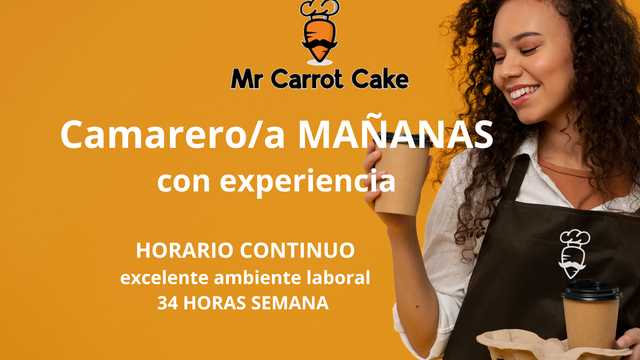 Camarero  MAÑANAS