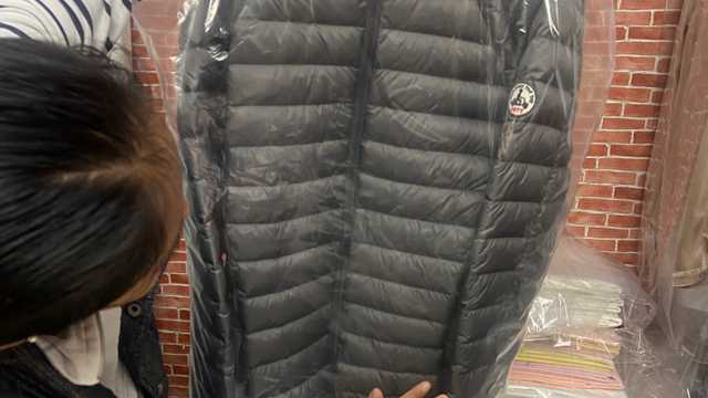 Recepción y plancha de prendas en tintoreria