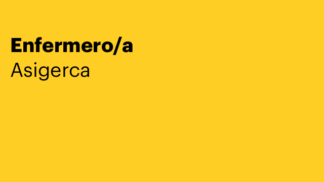 Enfermero/a