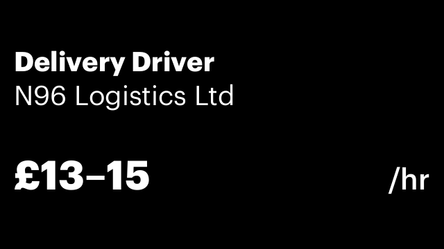 Delivery Driver