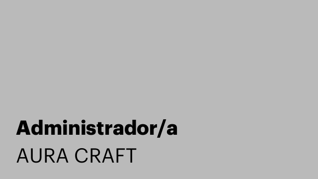 Administrador/a