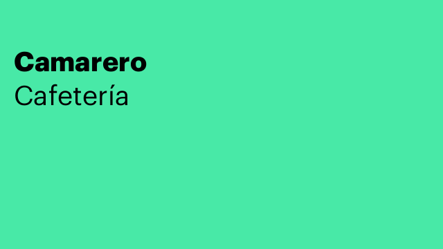 Camarero