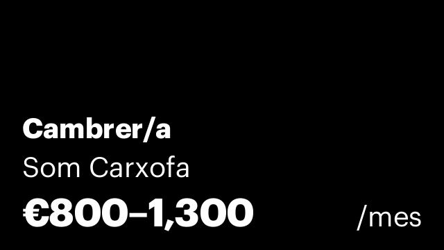 Cambrer/a