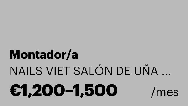 Montador/a