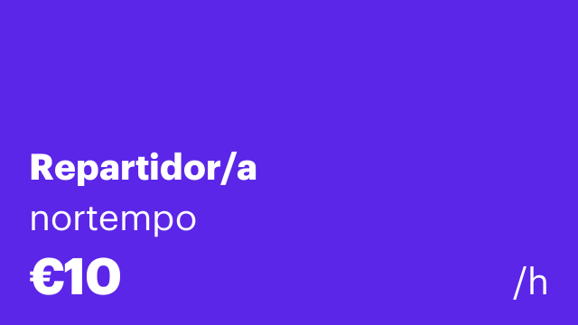Repartidor/a
