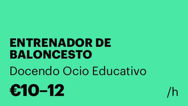 ENTRENADOR DE BALONCESTO