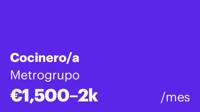 Cocinero/a