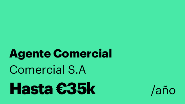 Agente Comercial