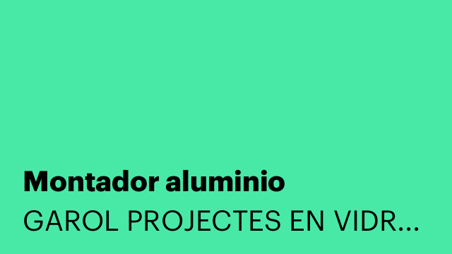 Montador aluminio