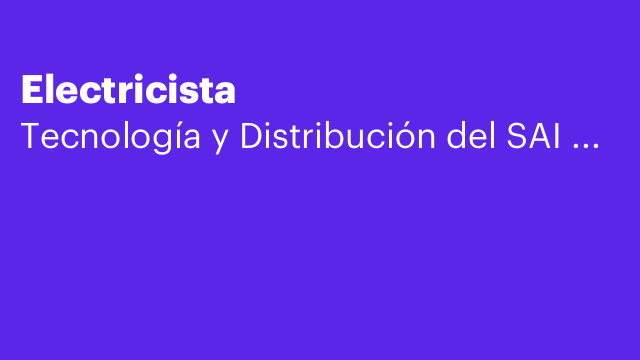 Electricista