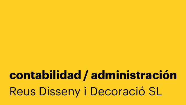 contabilidad / administración