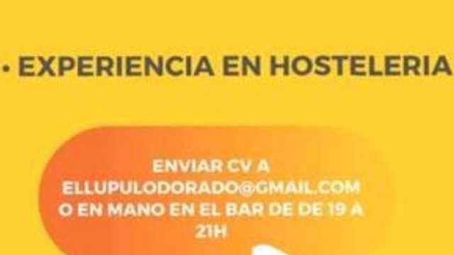 Ayudante de Camarero/a