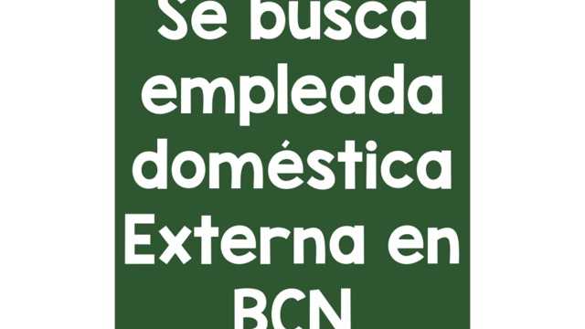 Empleado/a del Hogar