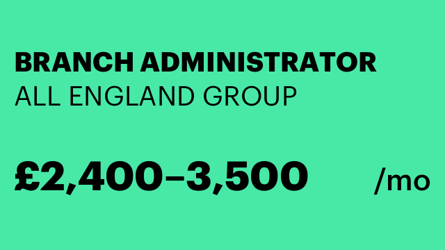 BRANCH ADMINISTRATOR