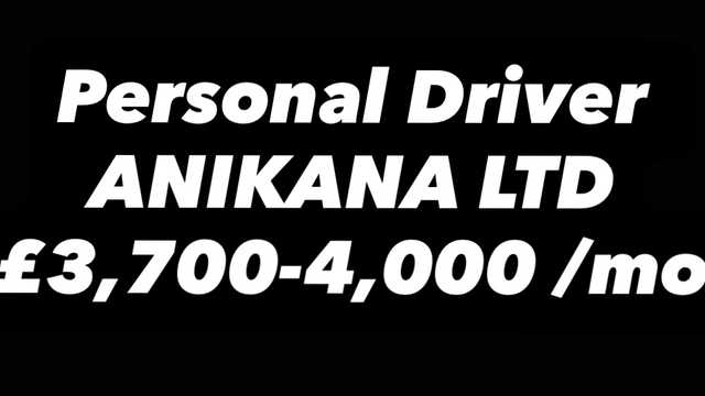Personal Driver