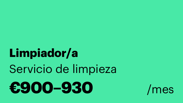 Limpiador/a