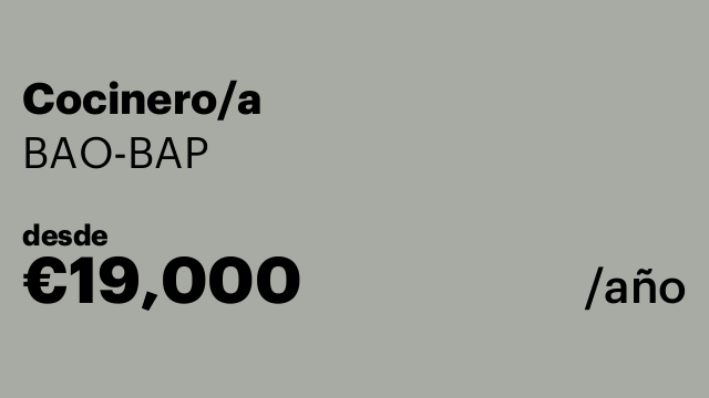 Cocinero/a