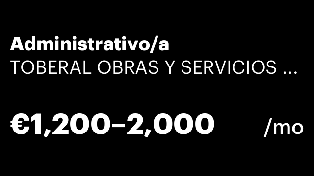 Administrativo/a