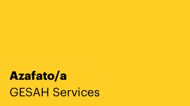 Azafato/a