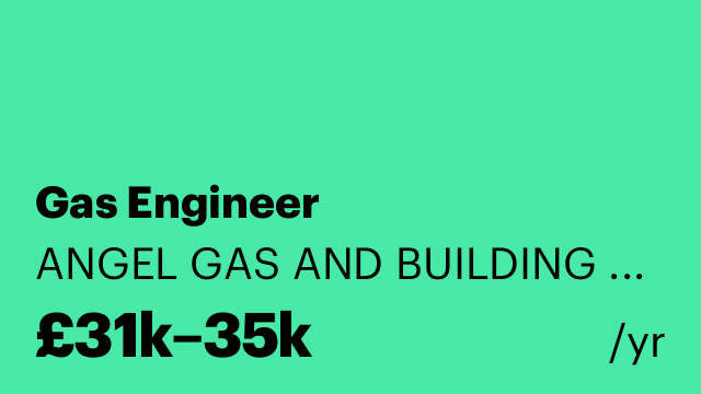 Gas Engineer