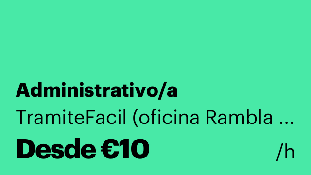 Administrativo/a