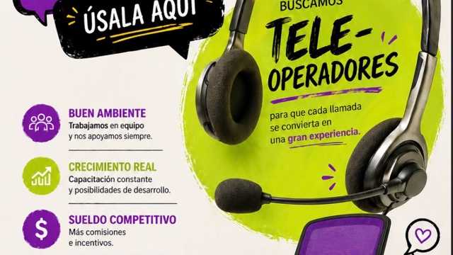 SE BUSCAN TELEOPERADORES