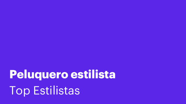 Peluquero estilista