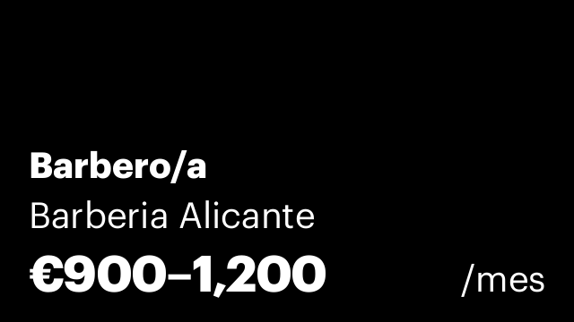 Barbero/a