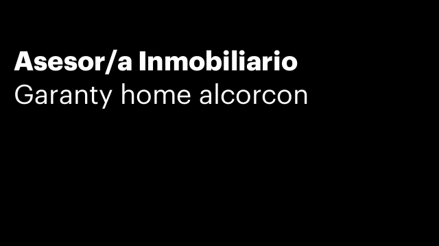 Asesor/a Inmobiliario