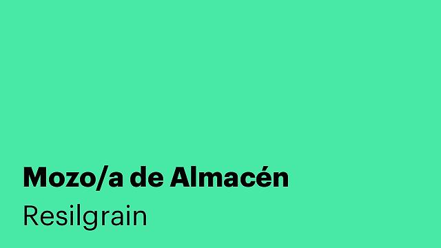 Mozo/a de Almacén