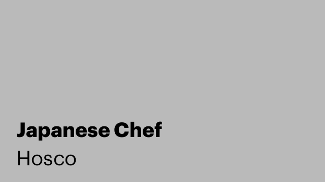 Japanese Chef