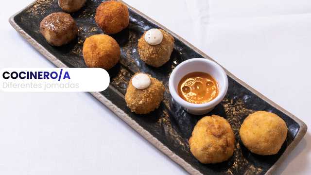 Cocinero/a diferentes jornadas