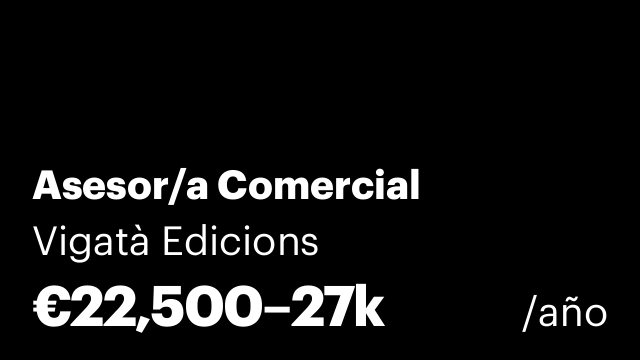 Asesor/a Comercial