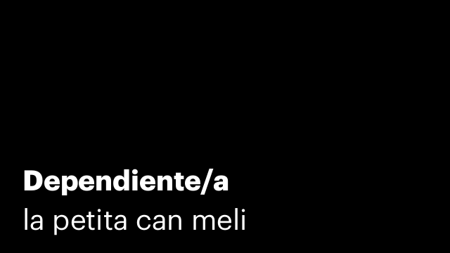 Dependiente/a