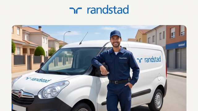 Repartidor o Repartidora con furgoneta