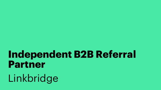 Independent B2B Referral Partner