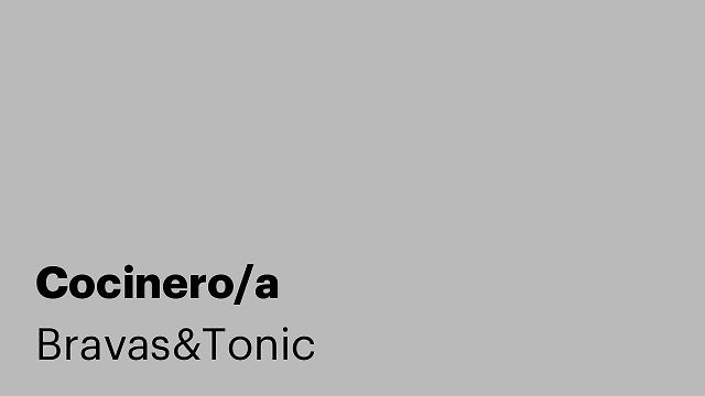 Cocinero/a