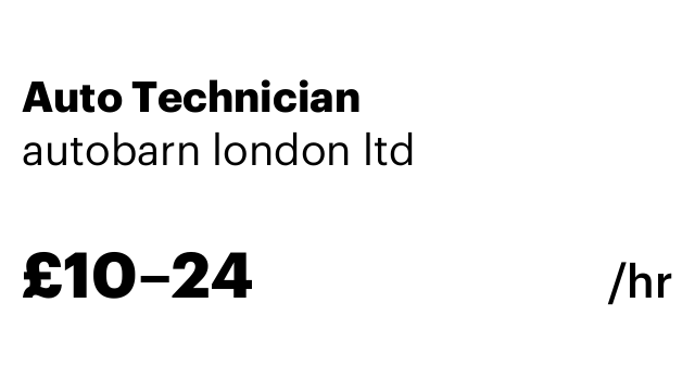 Auto Technician