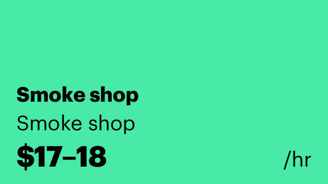 Smoke shop
