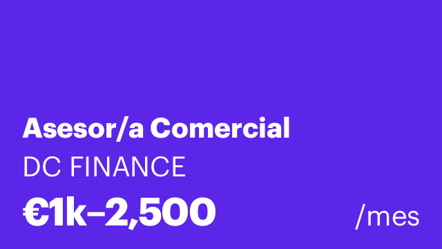 Asesor/a Comercial