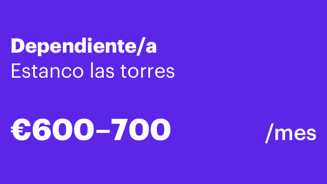 Dependiente/a