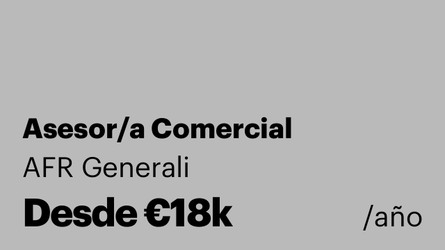 Asesor/a Comercial