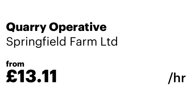 Quarry Operative